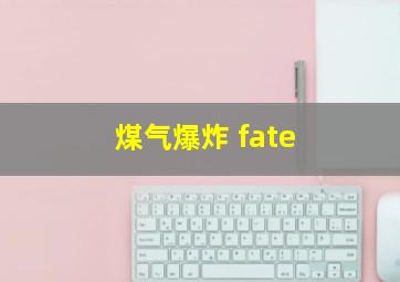 煤气爆炸 fate